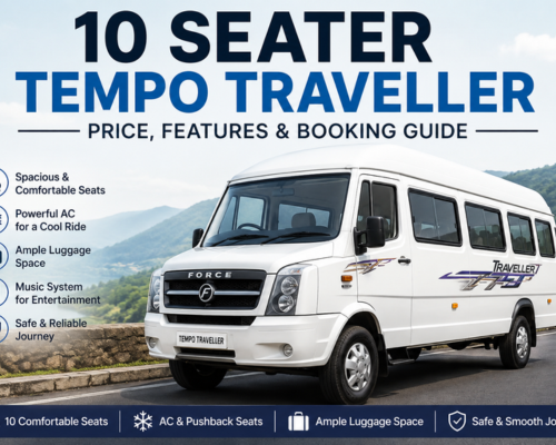 10 Seater Tempo Traveller