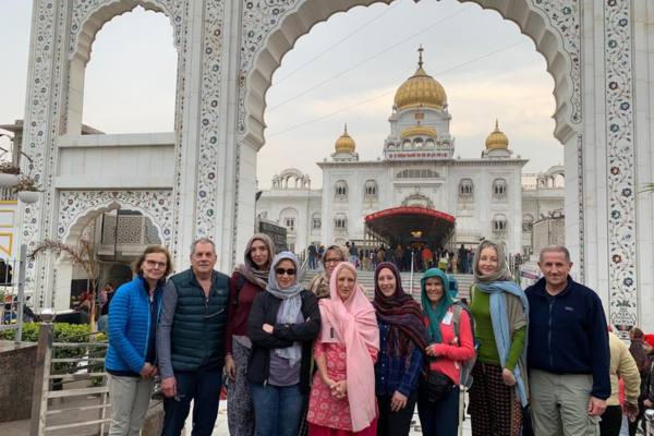 Tempo Traveller for religious tour with pilgrims
