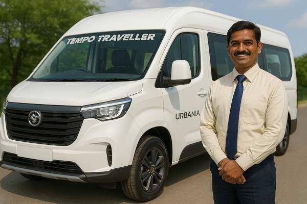 travel for use urbaina tempo traveller